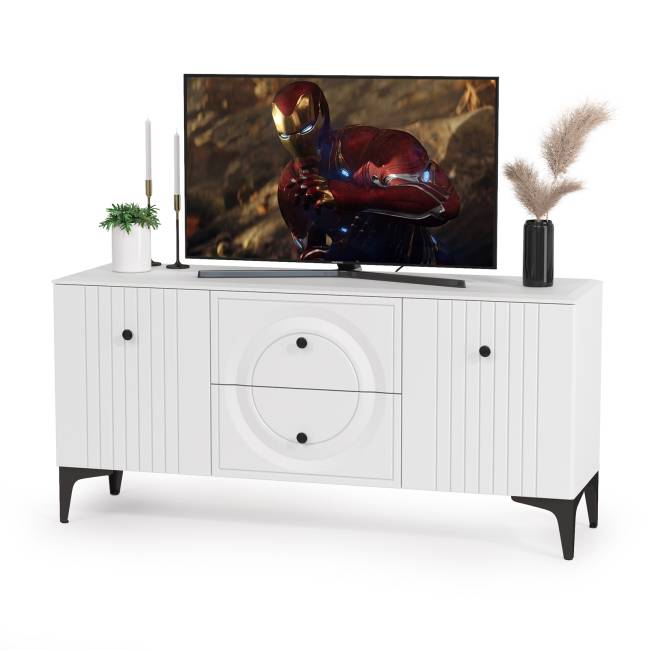 Валенсия стенка для гостиной № 86 цвет белый шагрень Валенсия стенка для гостиной № 86 цвет белый шагрень