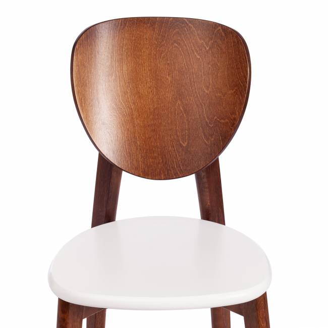 Стул DIAMANTE жесткое сидение / 1 шт. в упаковке бук, 42 х 42 х 85 см, коричневый / белый коричневый бук Стул DIAMANTE жесткое сидение / 1 шт. в упаковке бук, 42 х 42 х 85 см, коричневый / белый коричневый бук