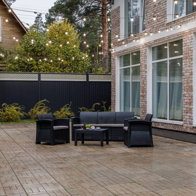 Комплект мебели LILY с трехместным диваном Комплект мебели LILY с трехместным диваном