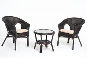 Комплект для террасы  02/08 темный коньяк