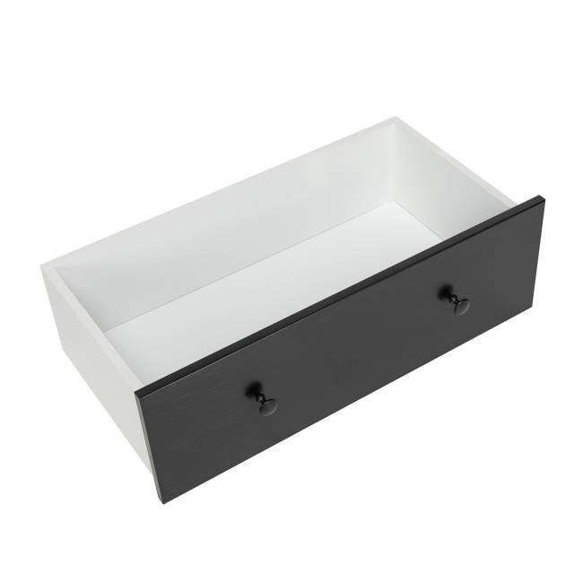 Комод Leset Токе 3 ящ. Чёрный