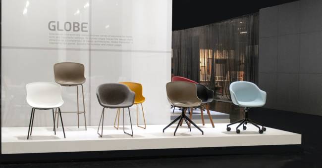 Кресло барное пластиковое Globe-K Bar тортора, серый 610х580х1120 мм Кресло барное пластиковое Globe-K Bar тортора, серый 610х580х1120 мм