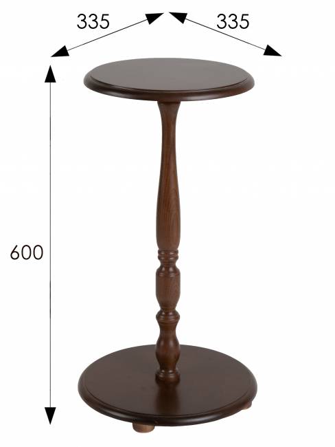 Подставка для цветов Селена средне-коричневый Подставка для цветов Селена средне-коричневый