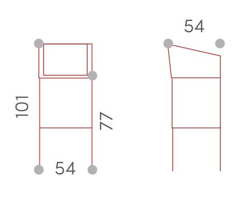 Кресло барное плетеное Panama антрацит, коричневый 540х540х1010 мм Кресло барное плетеное Panama антрацит, коричневый 540х540х1010 мм
