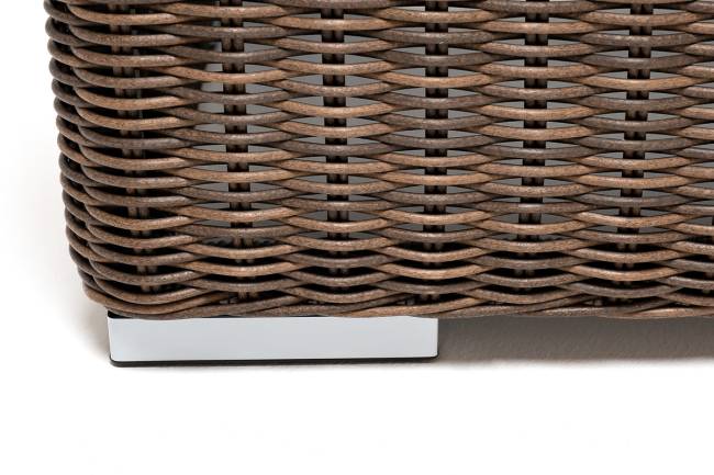 "Боно" журнальный столик из искусственного ротанга, цвет коричневый "Боно" журнальный столик из искусственного ротанга, цвет коричневый