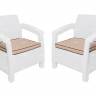 Комплект кресел TWEET Double Seat, цвет: белый