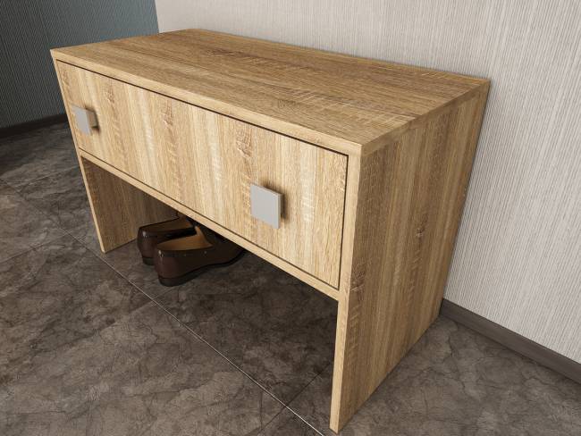 Тумба для обуви с одним выдвижным ящиком Глория 2 цвет дуб сонома