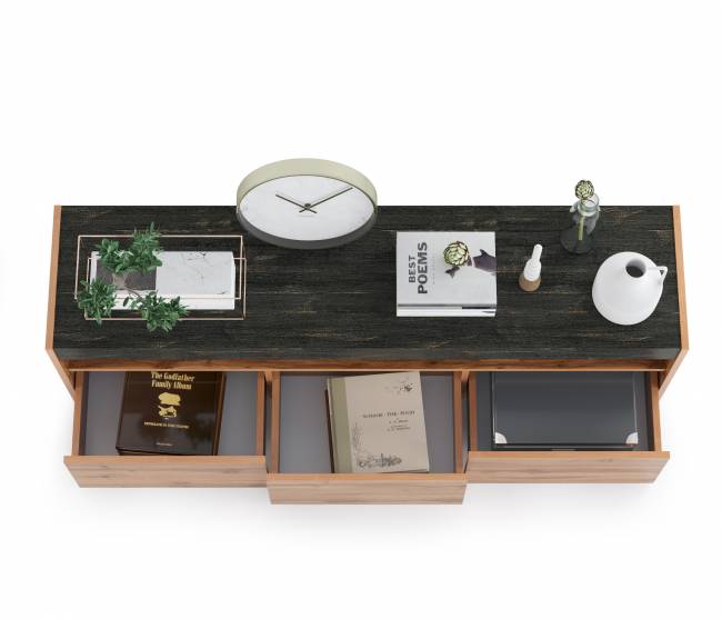 Тумба под ТВ 13.272 цвет дуб вотан/интра Тумба под ТВ 13.272 цвет дуб вотан/интра