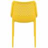 Стул пластиковый Air желтый 500х600х820 мм