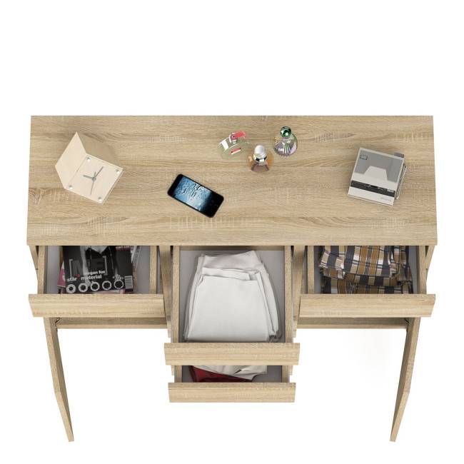 Комод с ящиками и дверками Мори МК1200.4 цвет дуб сонома