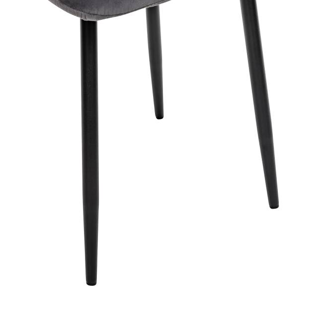 Стул Leset Гувер полоса Ultra Grafit Чёрный