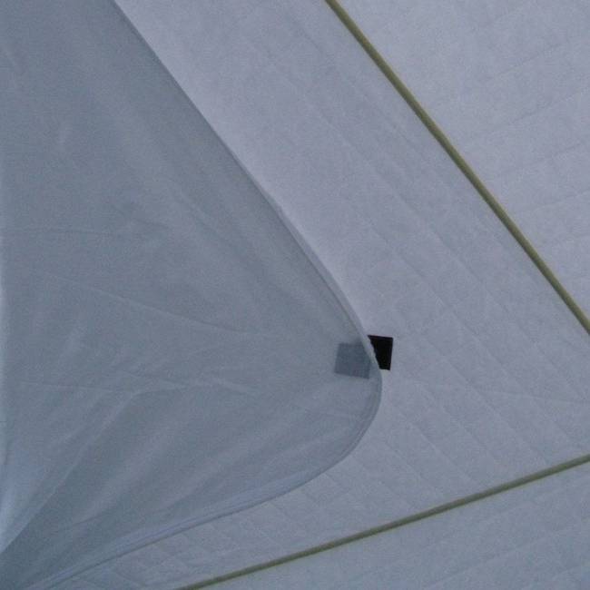 Палатка зимняя куб СЛЕДОПЫТ, 2-х местная, 3 слоя, цв. бело-синий Палатка зимняя куб СЛЕДОПЫТ, 2-х местная, 3 слоя, цв. бело-синий