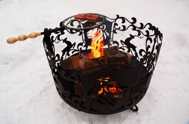 Костровая чаша "Лев" Костровая чаша "Лев"