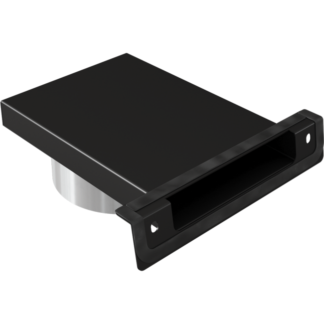 Допуск воздуха в топку с патрубком (100мм)