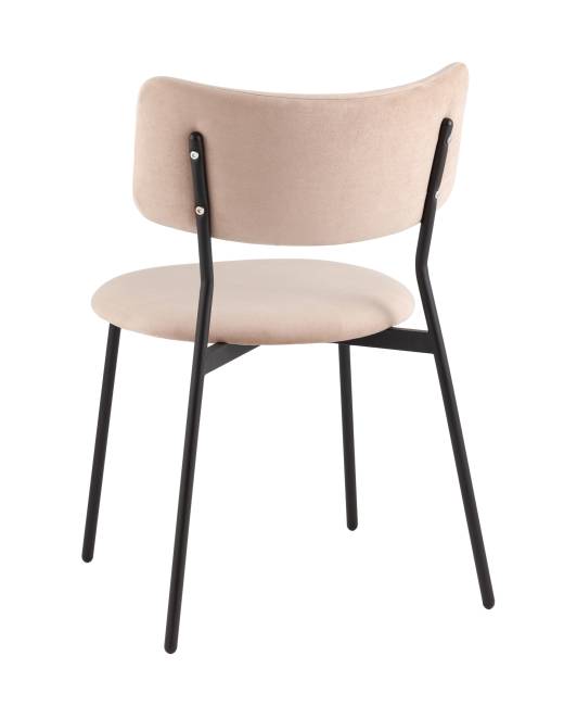 Стул Амелия велюр бежевый