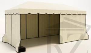 Шатер прямоугольный PREMIUM 4 х 8