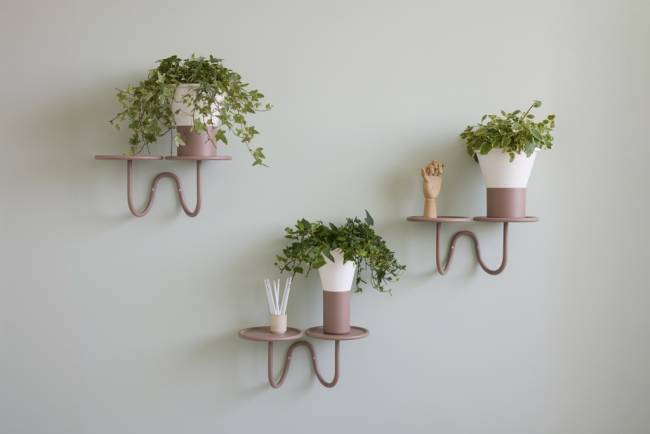 Ваза для цветов Mimosa лен, тортора Ø245х250 мм Ваза для цветов Mimosa лен, тортора Ø245х250 мм