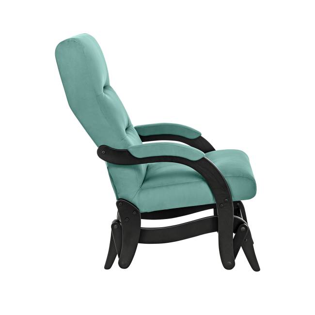 Кресло-маятник Leset Дэми Венге V43 зелёный