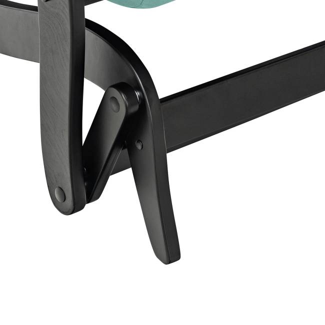 Кресло-маятник Leset Дэми Венге V43 зелёный