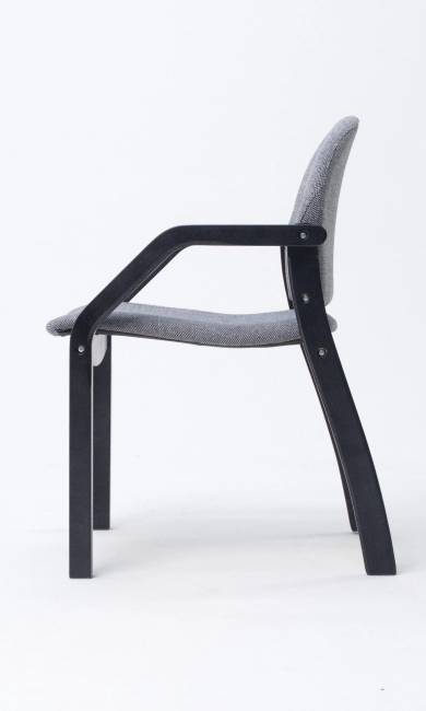 Стул-кресло Джуно 2.0 чёрный/графит Стул-кресло Джуно 2.0 чёрный/графит