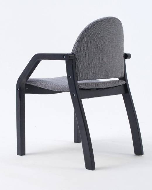 Стул-кресло Джуно 2.0 чёрный/графит Стул-кресло Джуно 2.0 чёрный/графит