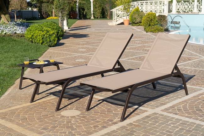 Шезлонг-лежак металлический Style 1970х620х400 мм Шезлонг-лежак металлический Style 1970х620х400 мм