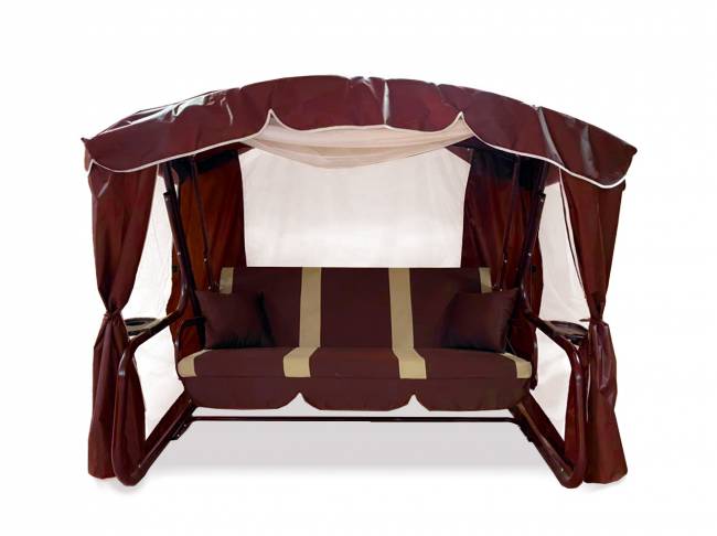 Качели садовые "ТОРОНТО", бордо Качели садовые "ТОРОНТО", бордо