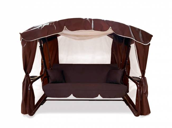 Качели садовые "ТОРОНТО", бордо Качели садовые "ТОРОНТО", бордо